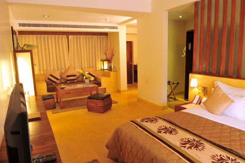 The Clematis Hotell Candolim Rum bild